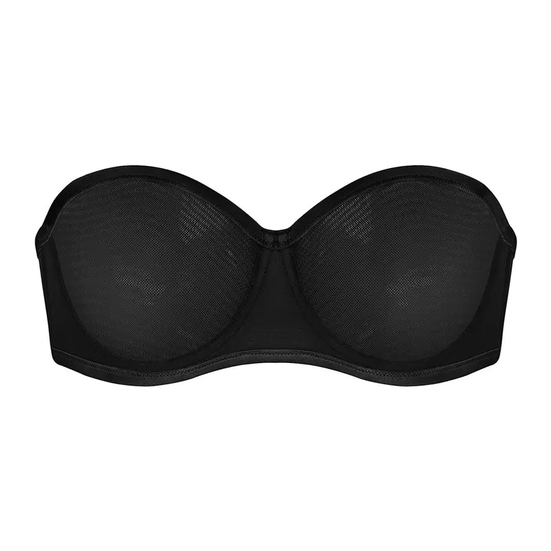 Women's Convertible Strapless Minimizer Bandeau Bra