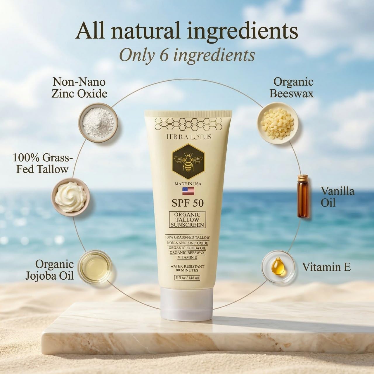 Organic Tallow Sunscreen