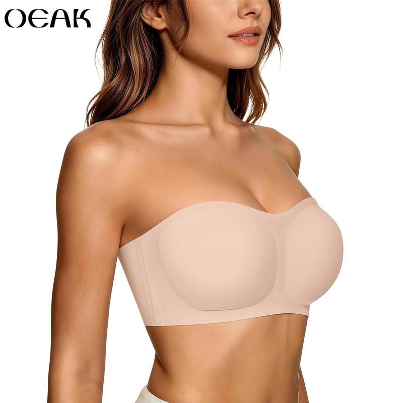 Womens Strapless Bras Push Up