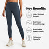 Women's Solid Color Sports Leggings