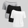 Casual Short Sleeve Tees – 3 Pack