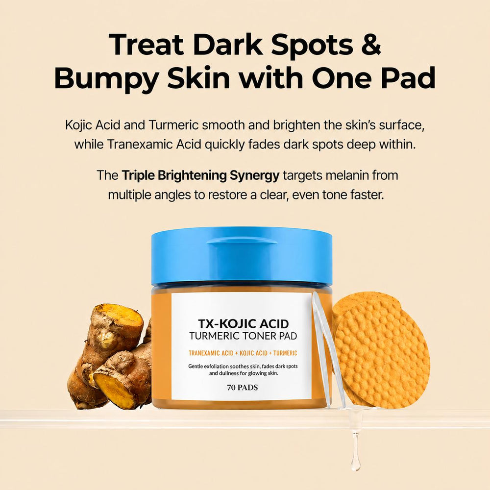 Kojic Acid Turmeric Toner Pad