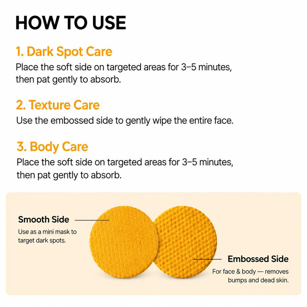 Kojic Acid Turmeric Toner Pad