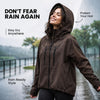 Waterproof Hooded Rain Jacket