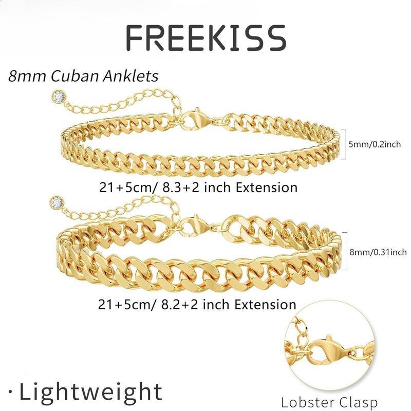 Chunky Cuban Link Anklet