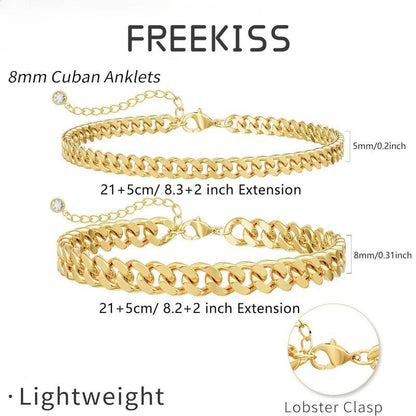 Chunky Cuban Link Anklet