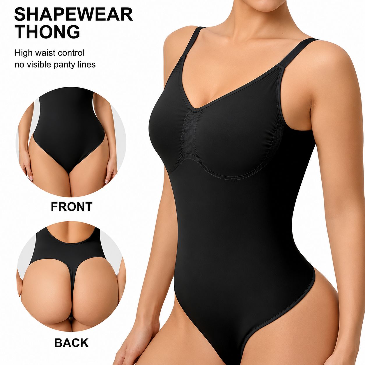 Backless Shapewear Bodysuit