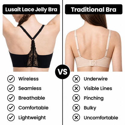Seamless Lace Racerback Bralette