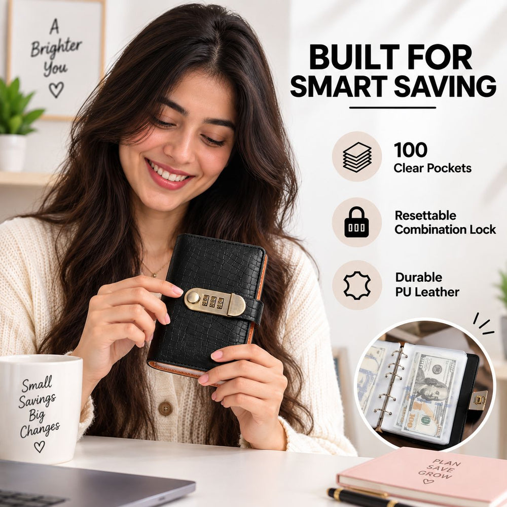 Secure Savings Notebook