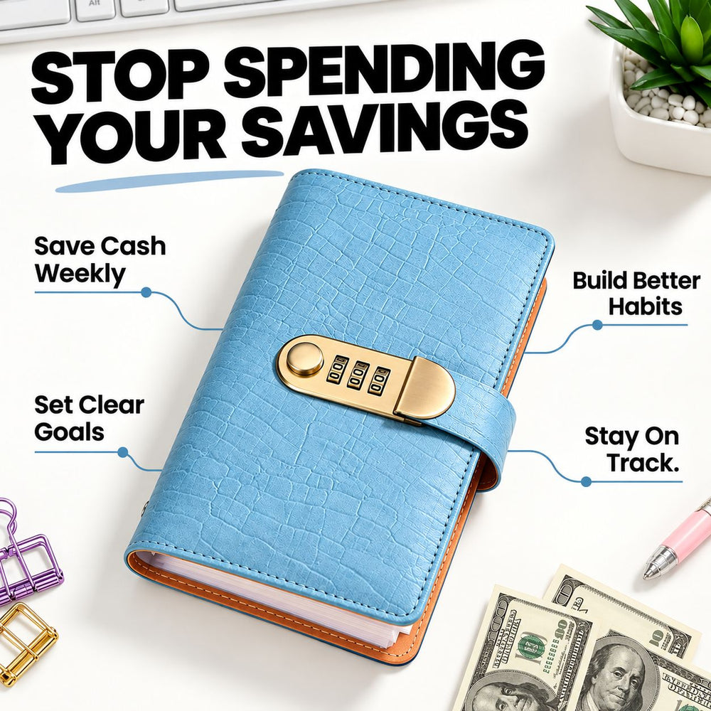 Secure Savings Notebook
