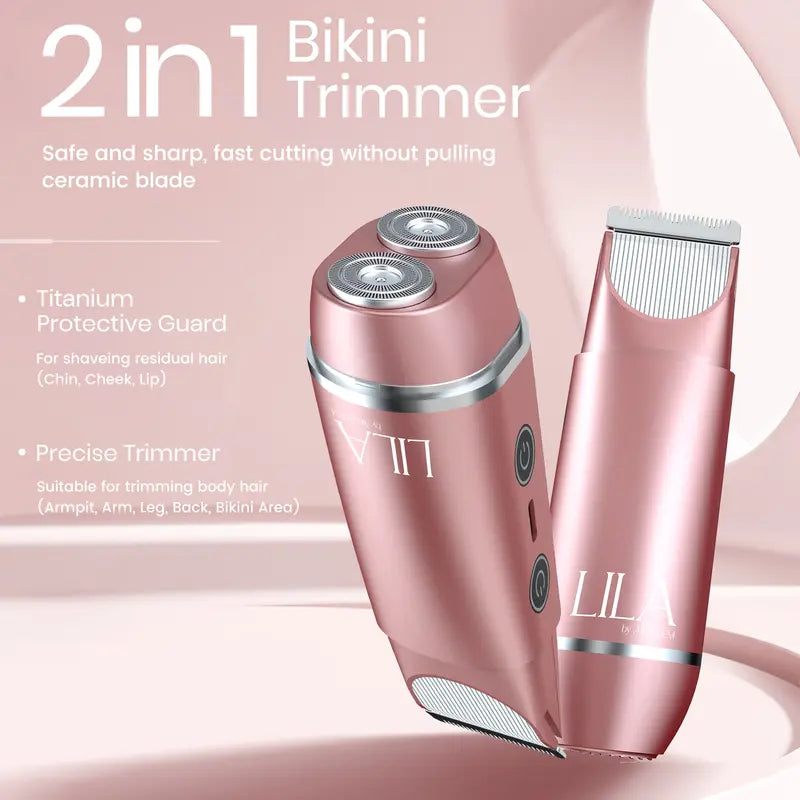 2 in 1 Women's Electric Shaver